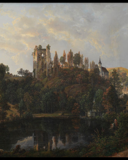 The Castle Ruin at Tharandt