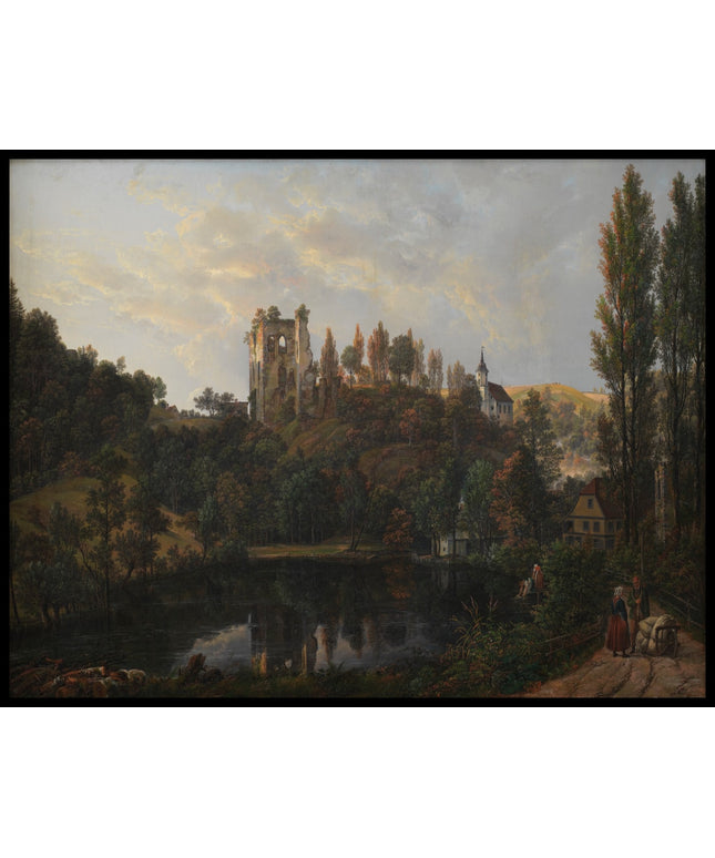 The Castle Ruin at Tharandt