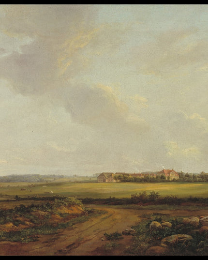 View of Engelholm at Præstø in Zealand