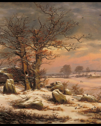 Winter Landscape near Vordingborg, Denmark