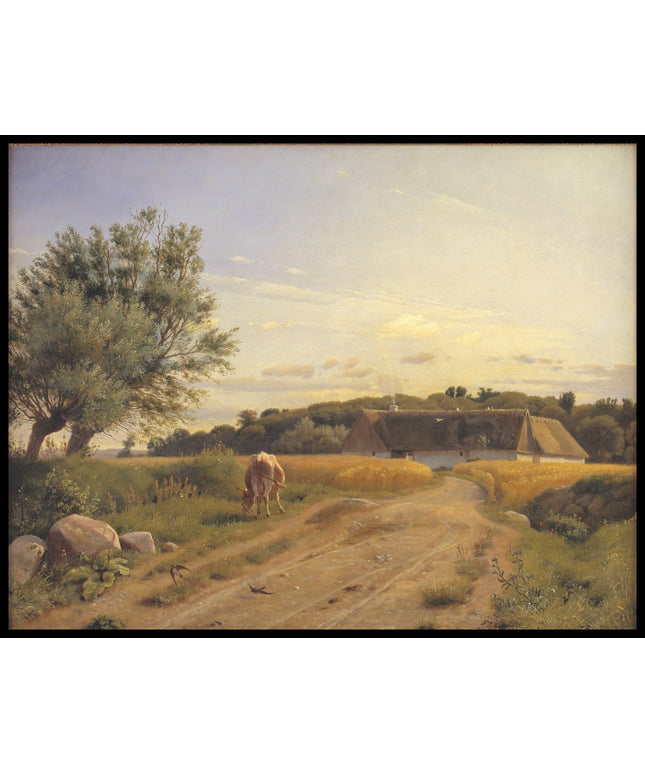 A Croft at Lodskov near Vognserup Manor, Zealand