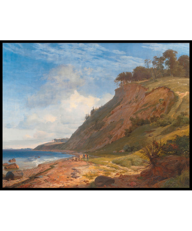 A Danish Coast. View from Kitnæs on Roskilde Fjord. Zealand