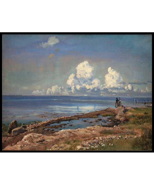 The Beach at Refsnæs, Zealand