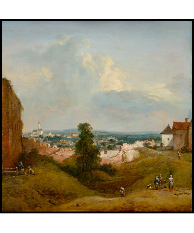 Aussicht von der Albrechtsburg in Klosterneuburg