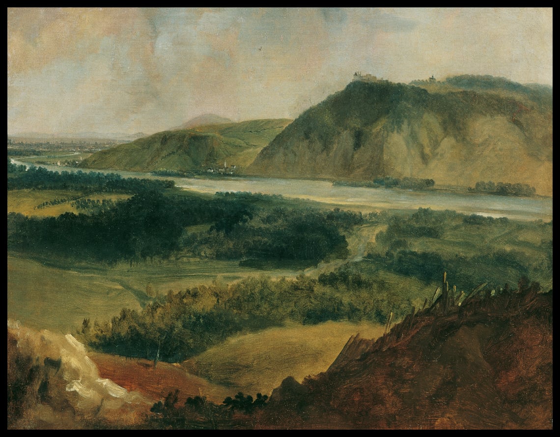 Donaulandschaft vom Bisamberg aus gesehen