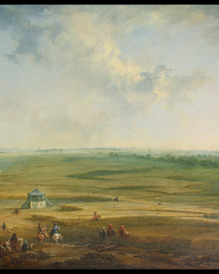 Laxenburg vom Hayd-Lusthaus gegen Maria Lanzendorf