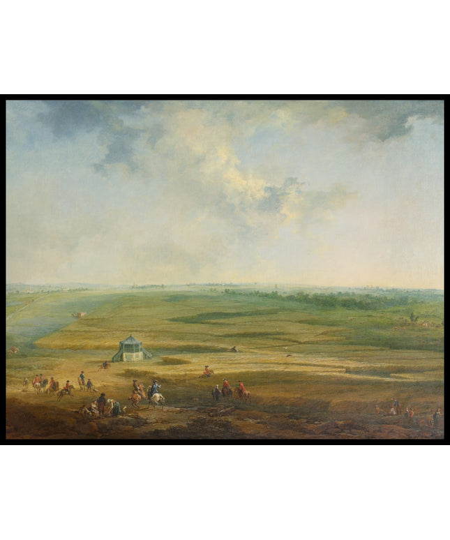 Laxenburg vom Hayd-Lusthaus gegen Maria Lanzendorf