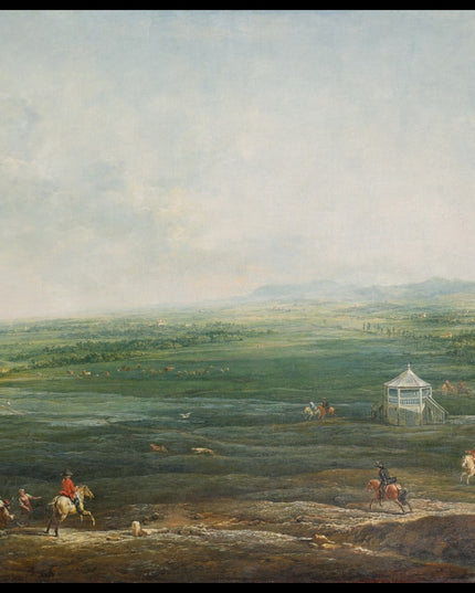 Laxenburg vom Münkendorfer Lusthaus gegen Südwest