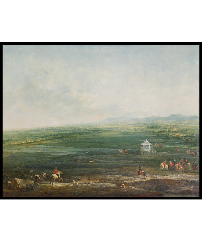 Laxenburg vom Münkendorfer Lusthaus gegen Südwest