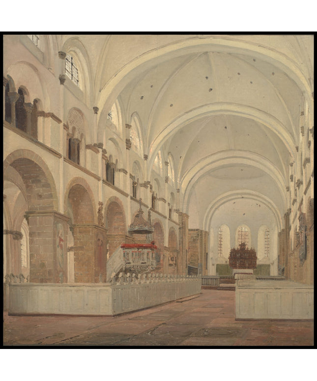 The Interior of Ribe Cathedral