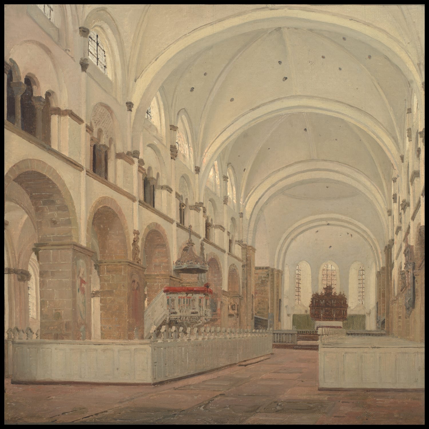 The Interior of Ribe Cathedral