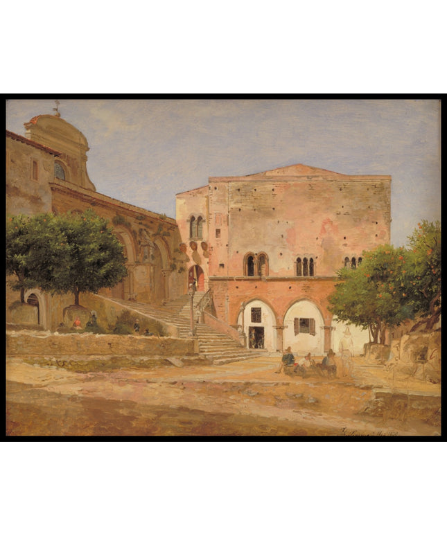 The Market Place in Priverno