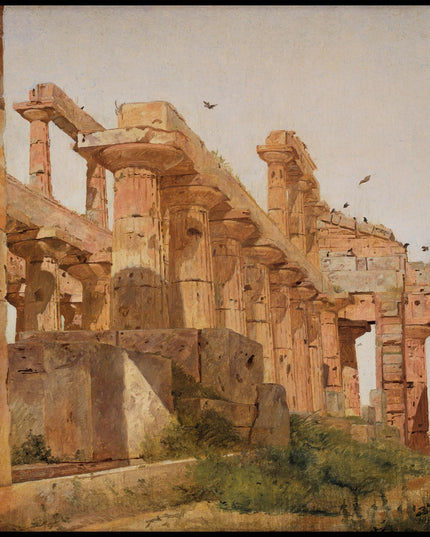 The Temple of Hera at Paestum, Italy