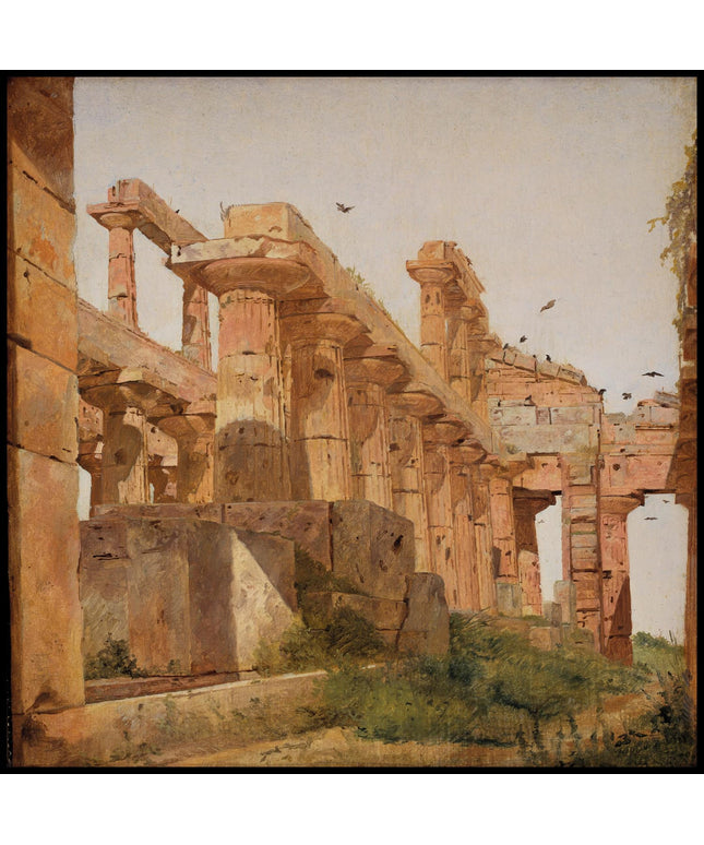 The Temple of Hera at Paestum, Italy