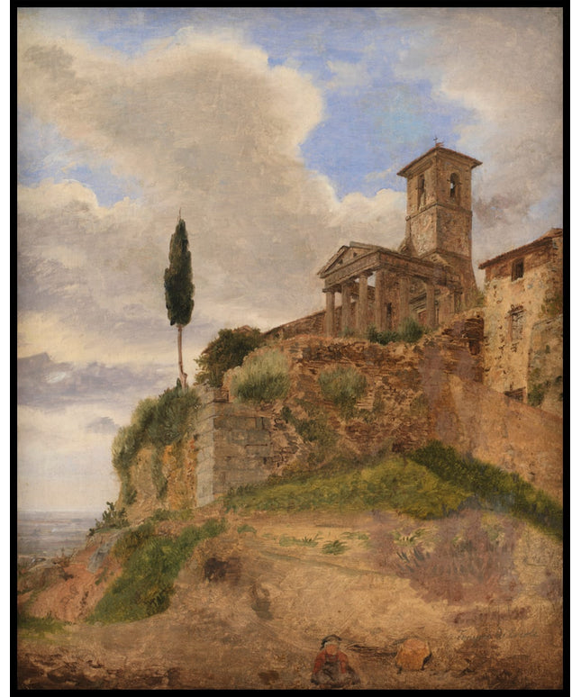 The Temple of Hercules at Cori