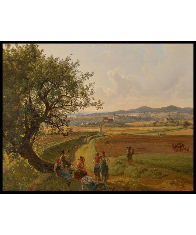 Ansicht der Herrschaft Emmersdorf und Schloss Rothenhof