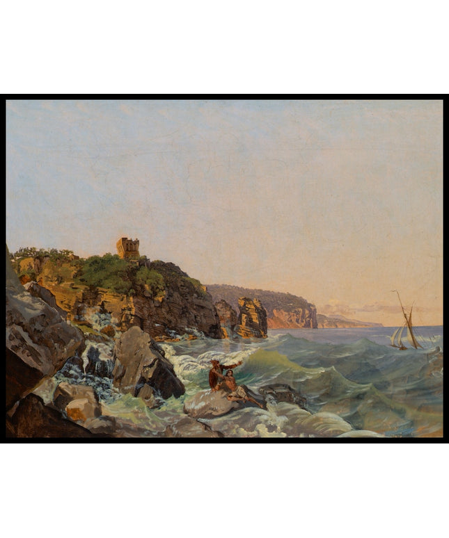 Schiffbruch an der Küste bei Neapel