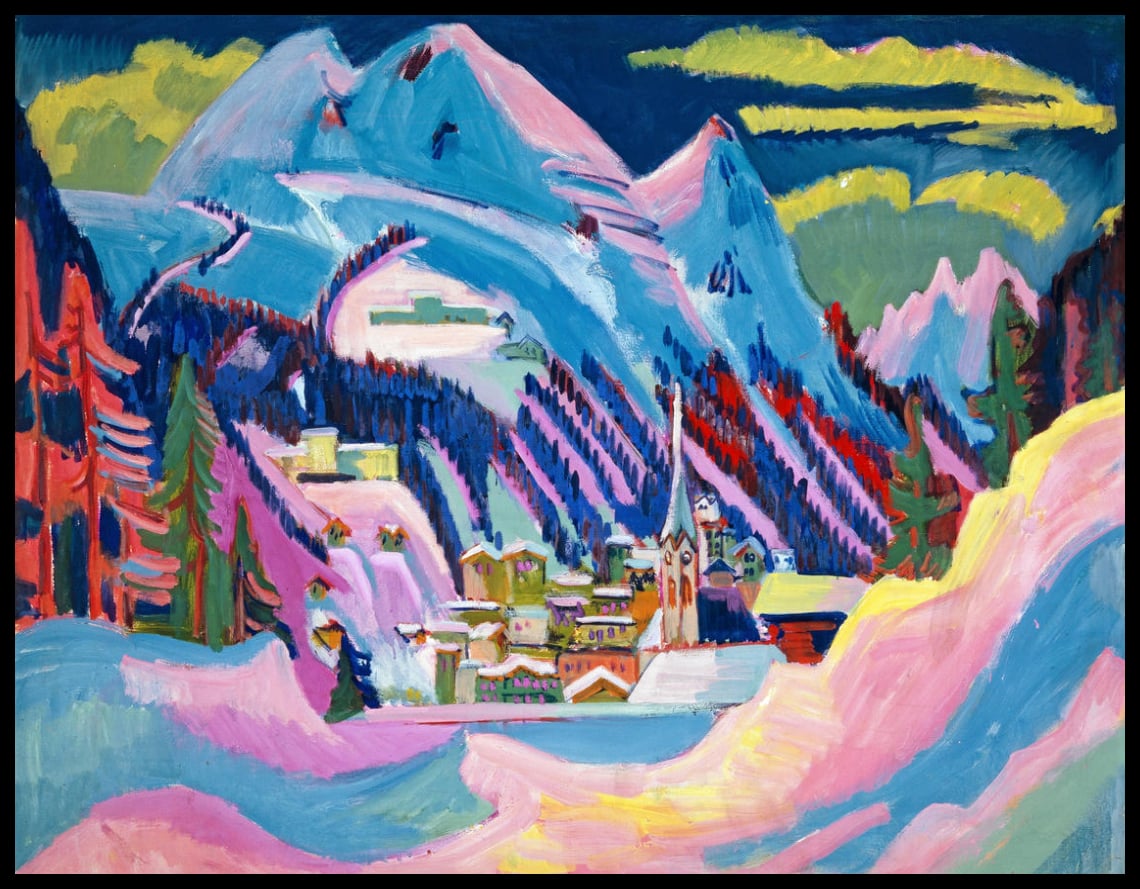 Davos en hiver