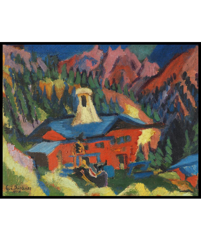 Haus auf der Staffel