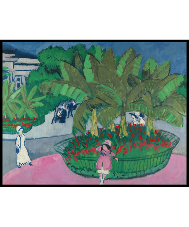 Das Boskett, Albertplatz in Dresden