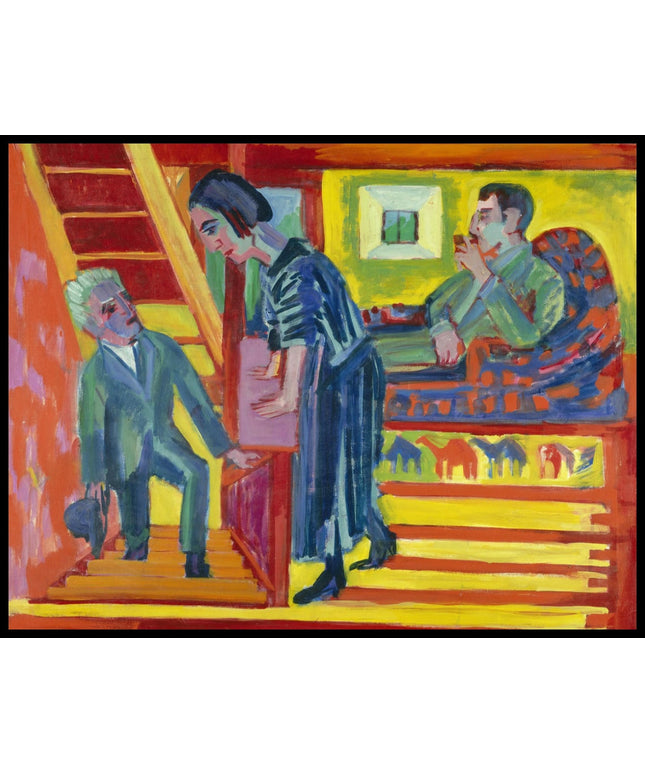 The Visit - Couple and Newcomer