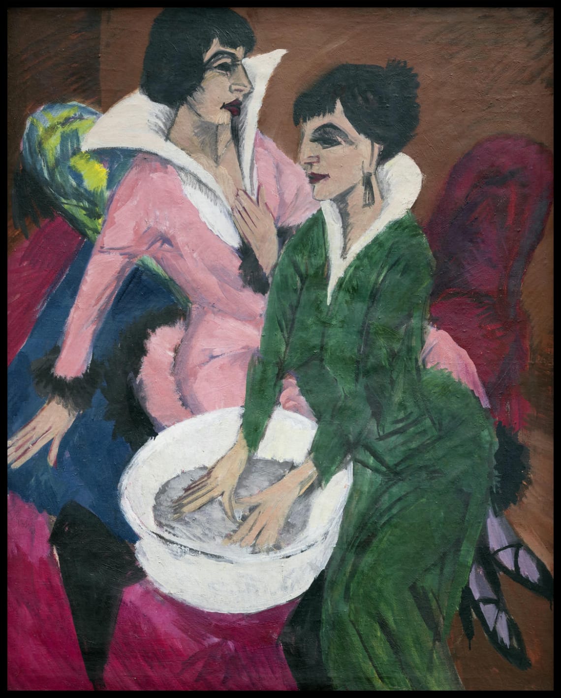 Two Women by a Sink ; Les sœurs