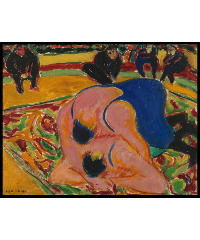 Wrestlers in a Circus