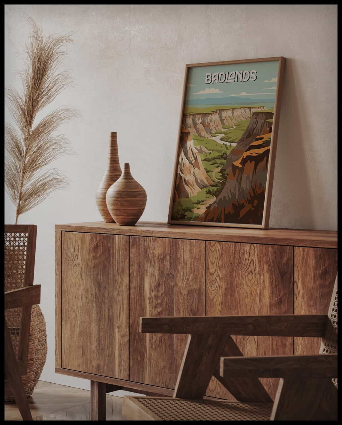 Badlands National Park Poster