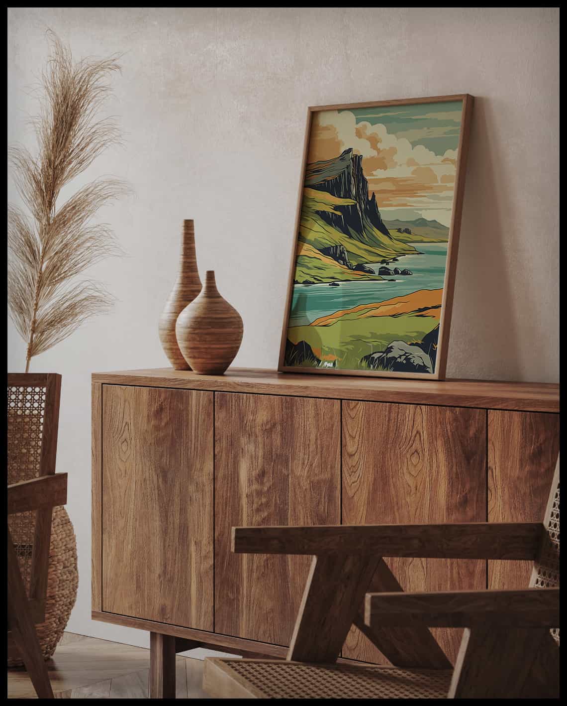 Affiche de l'île de Skye