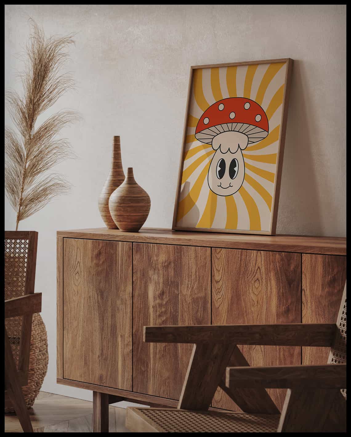 Poster de champignons