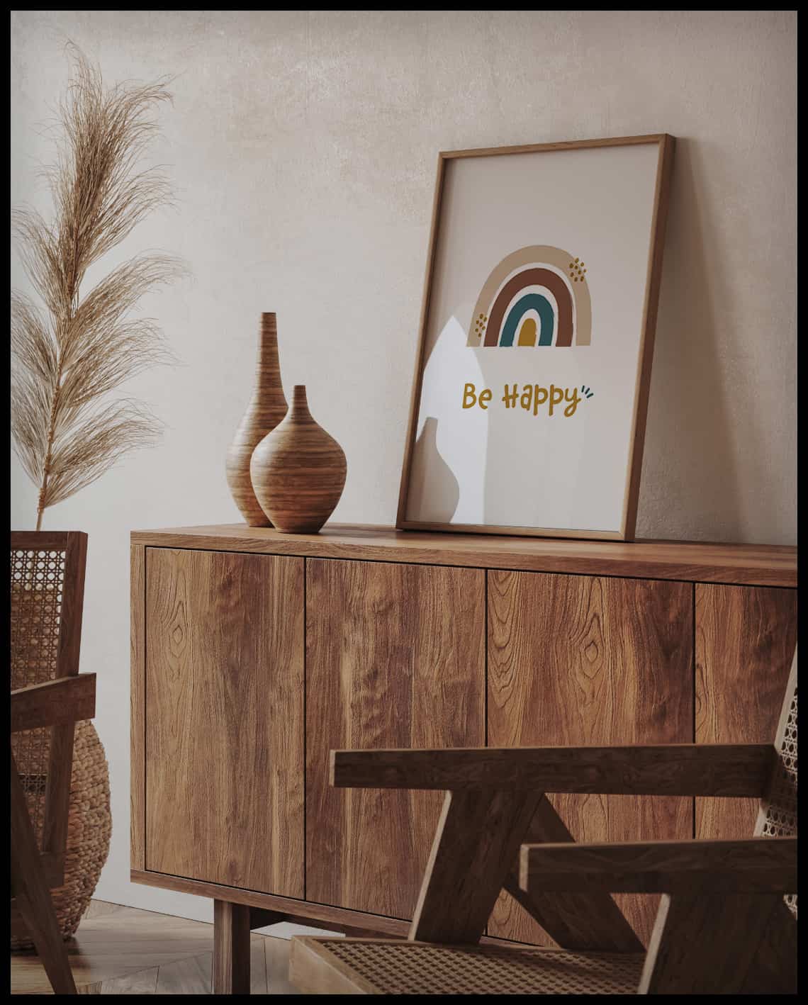 Poster Be Happy