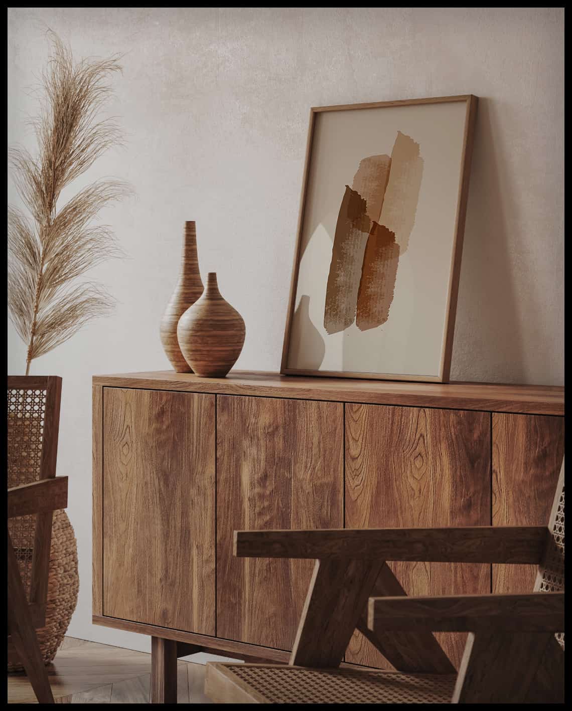 Coup de pinceau Poster