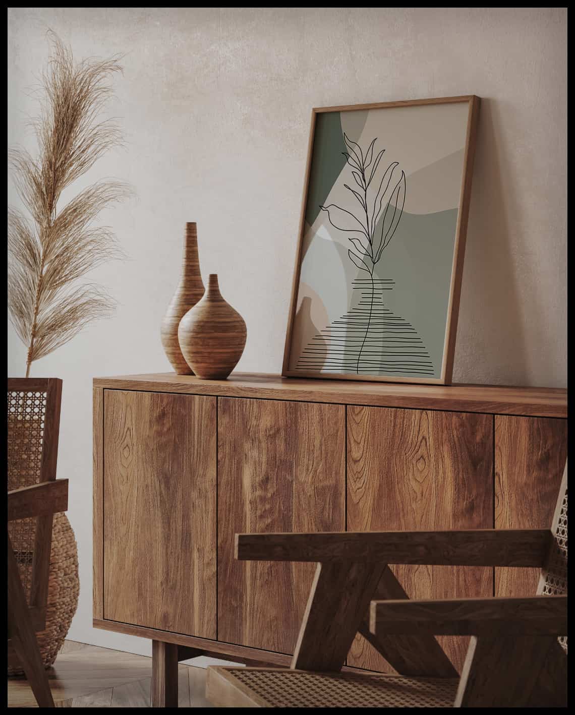 Botanical Forms Poster