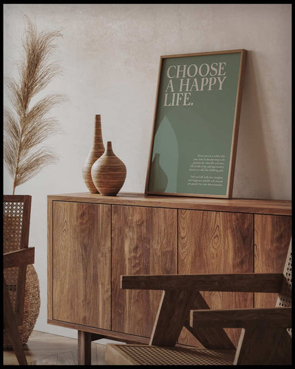 Choose Happy Poster