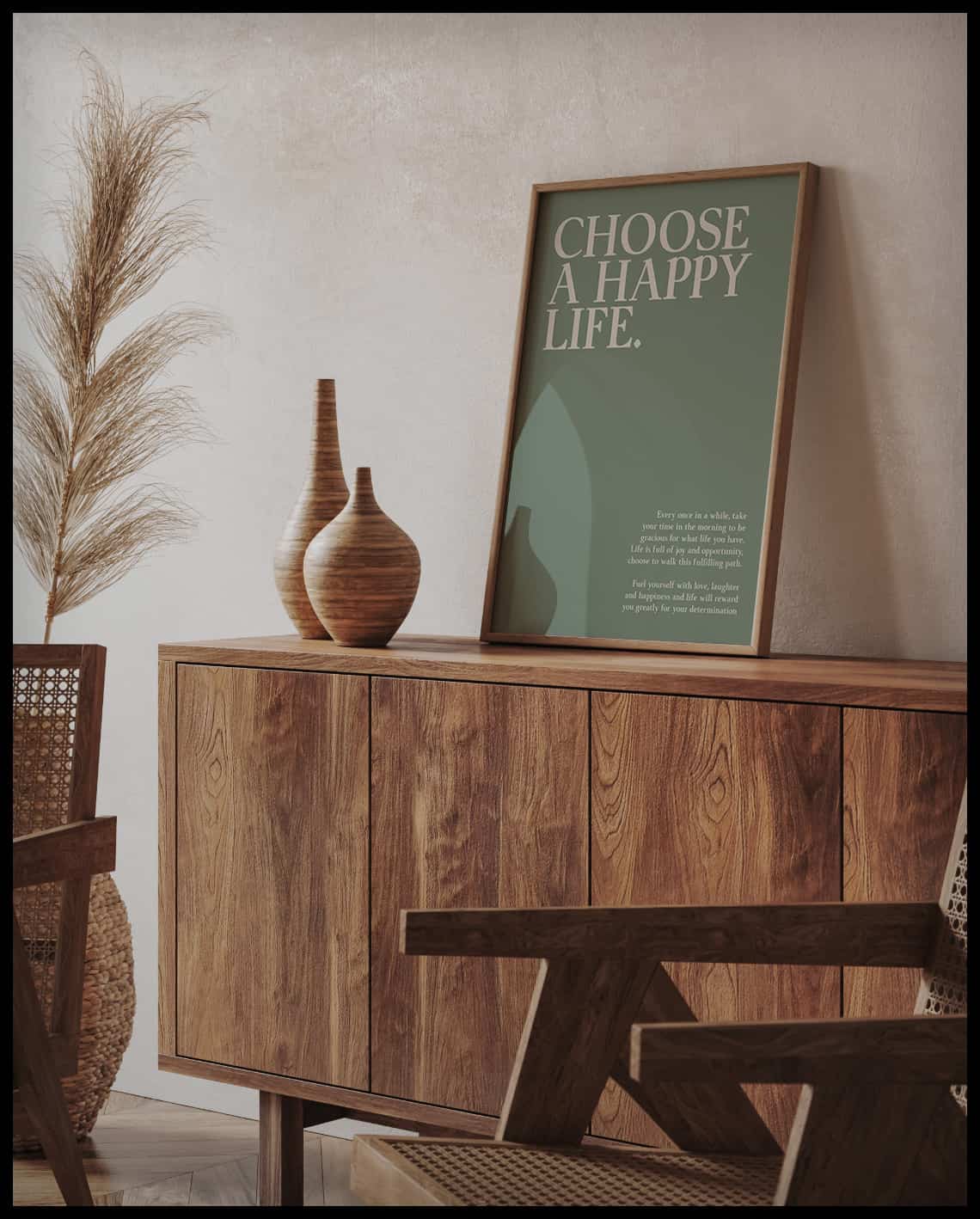 Choose Happy Poster
