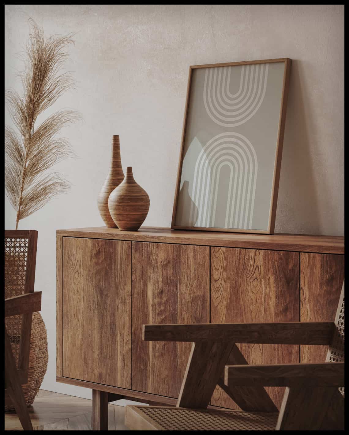 Feuilles Poster