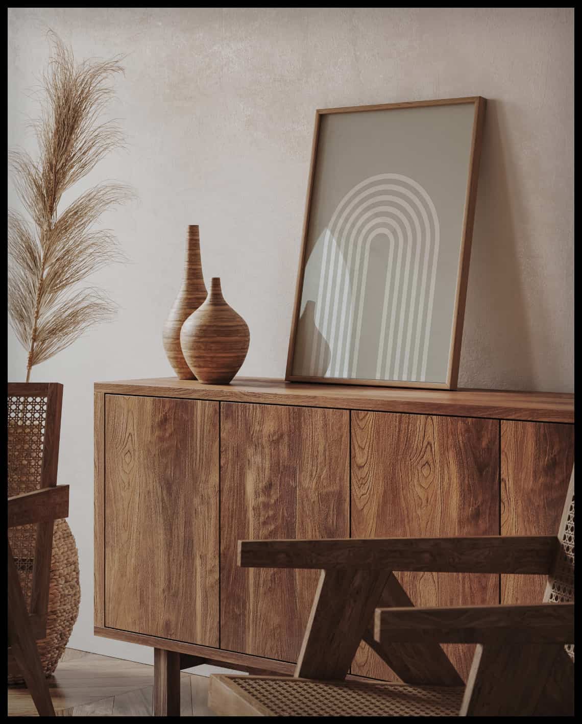 Feuilles Poster