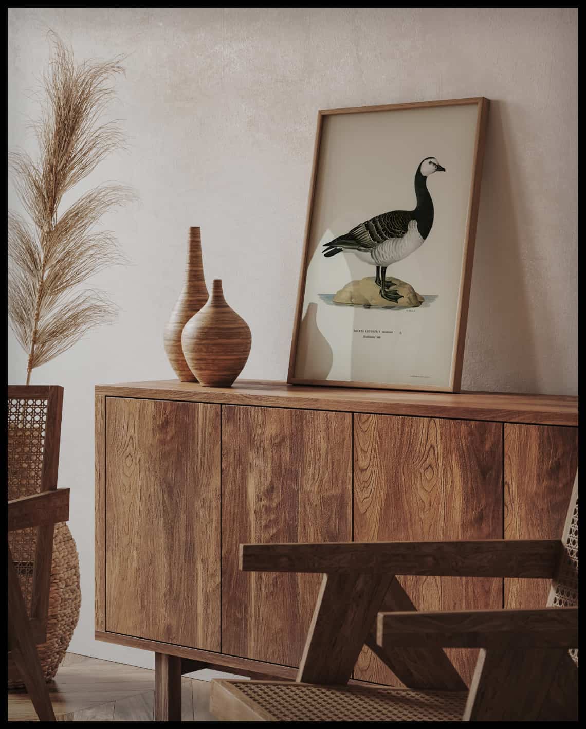 Branta Leucopsis Poster