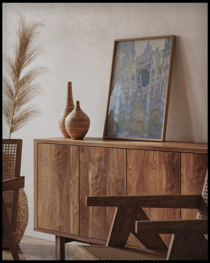 The Portal of Rouen Cathedral in Morning Light