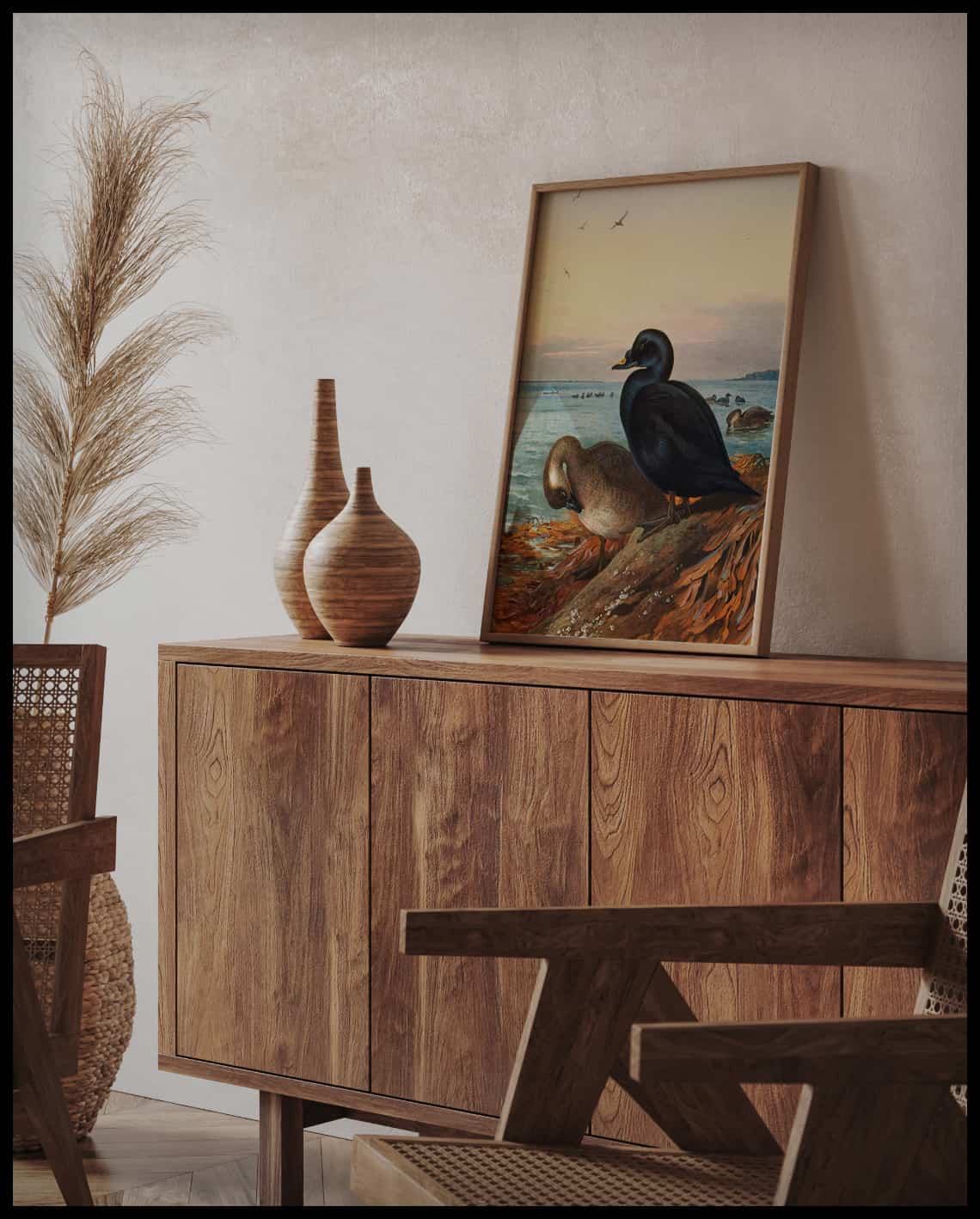 Sea ducks poster