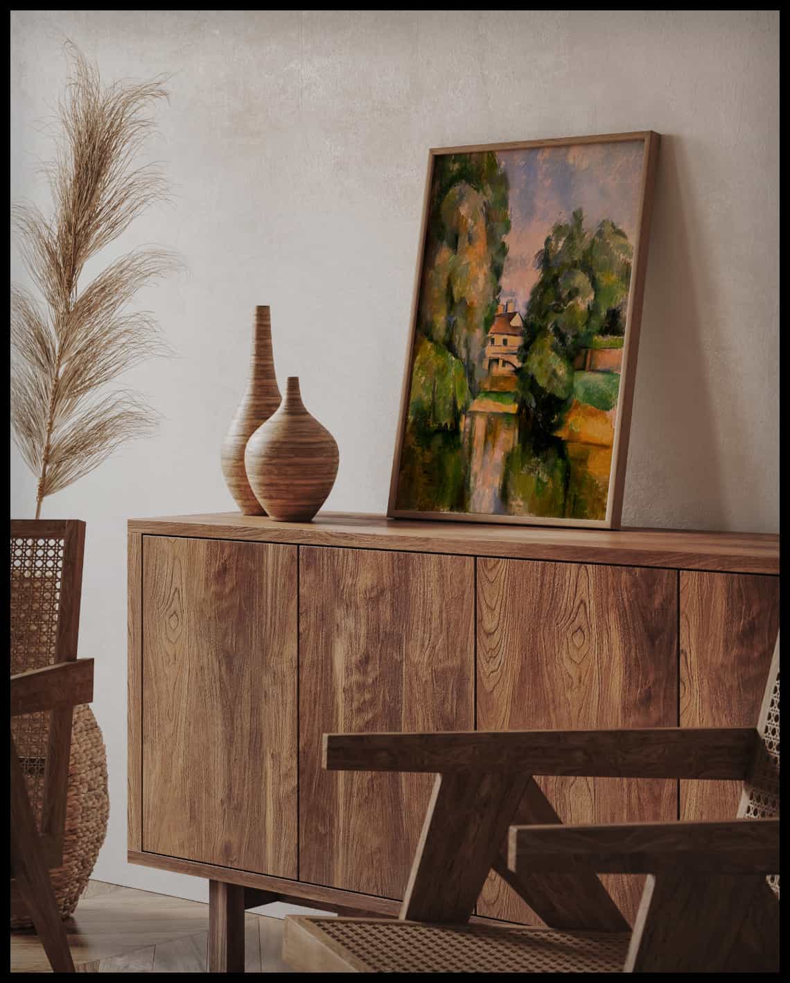 Maison de campagne au bord de la rivière