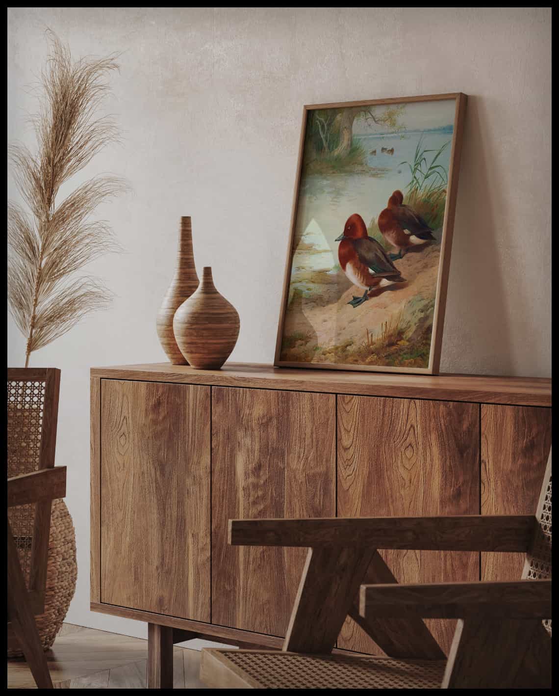 Bog duck poster