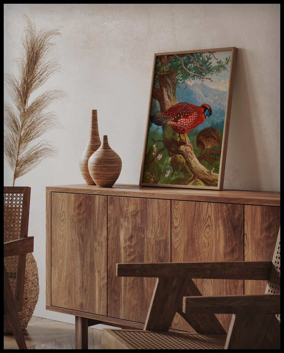 Temmincktragopan Poster