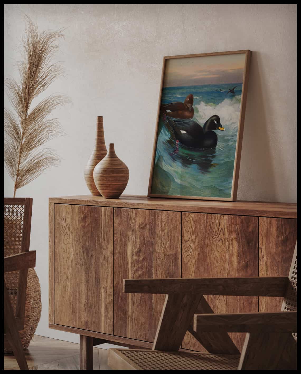 Velvet duck poster