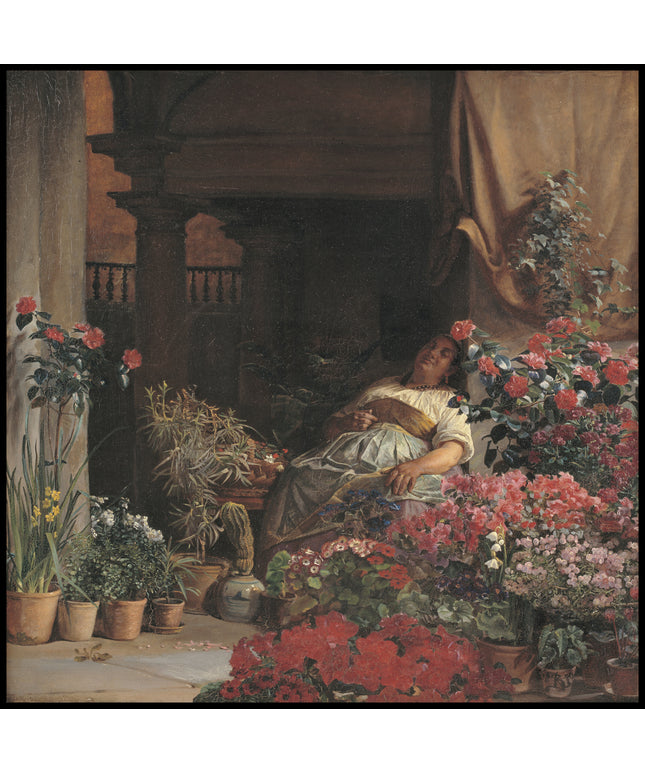 A Florentine Flower Seller
