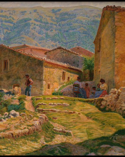 Sunny morning in Civita d'Antino