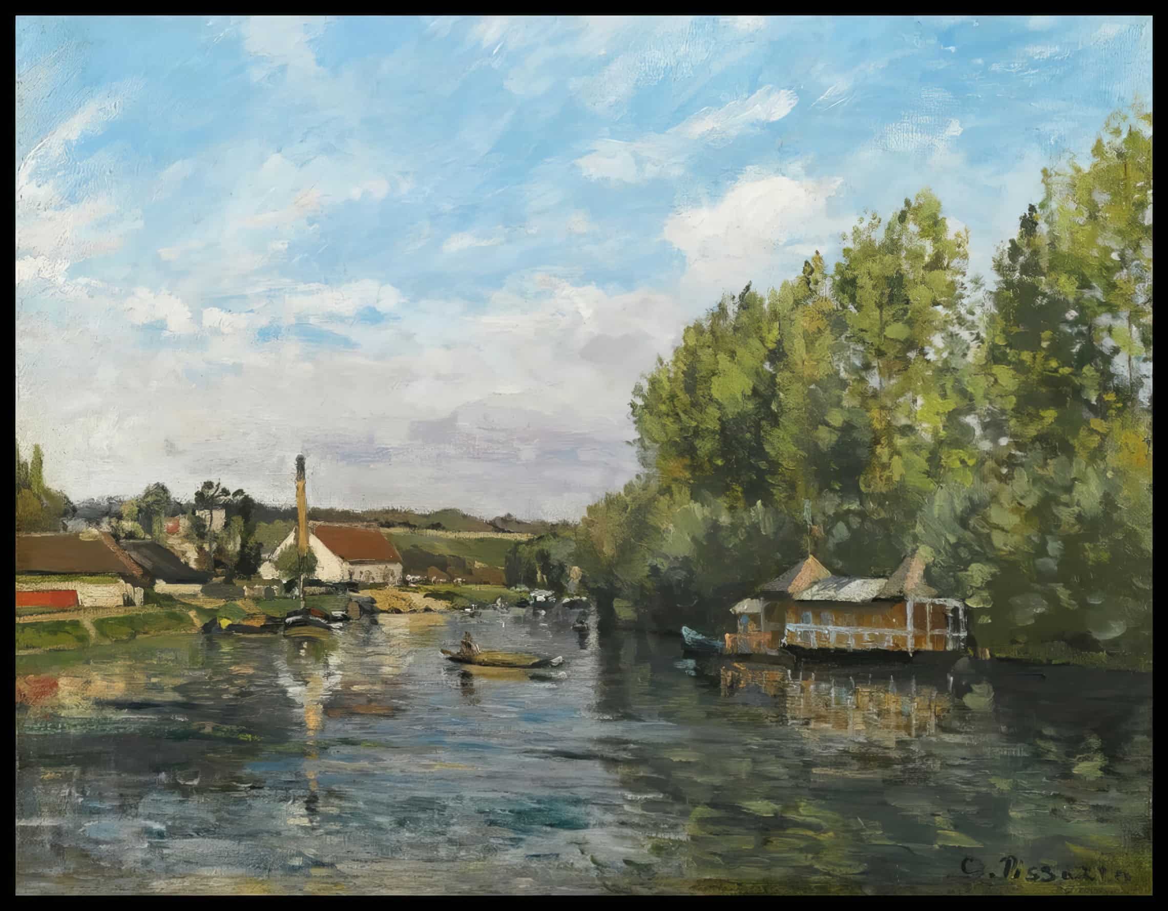 La Seine à Port Marly