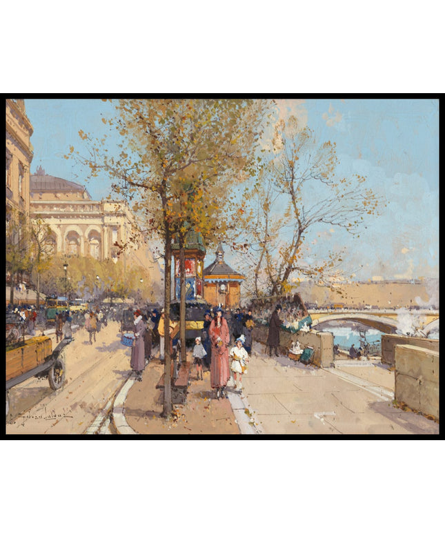 A Stroll by the Seine