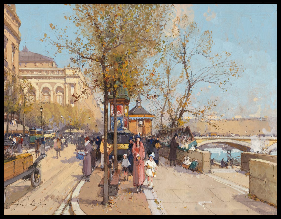 A Stroll by the Seine