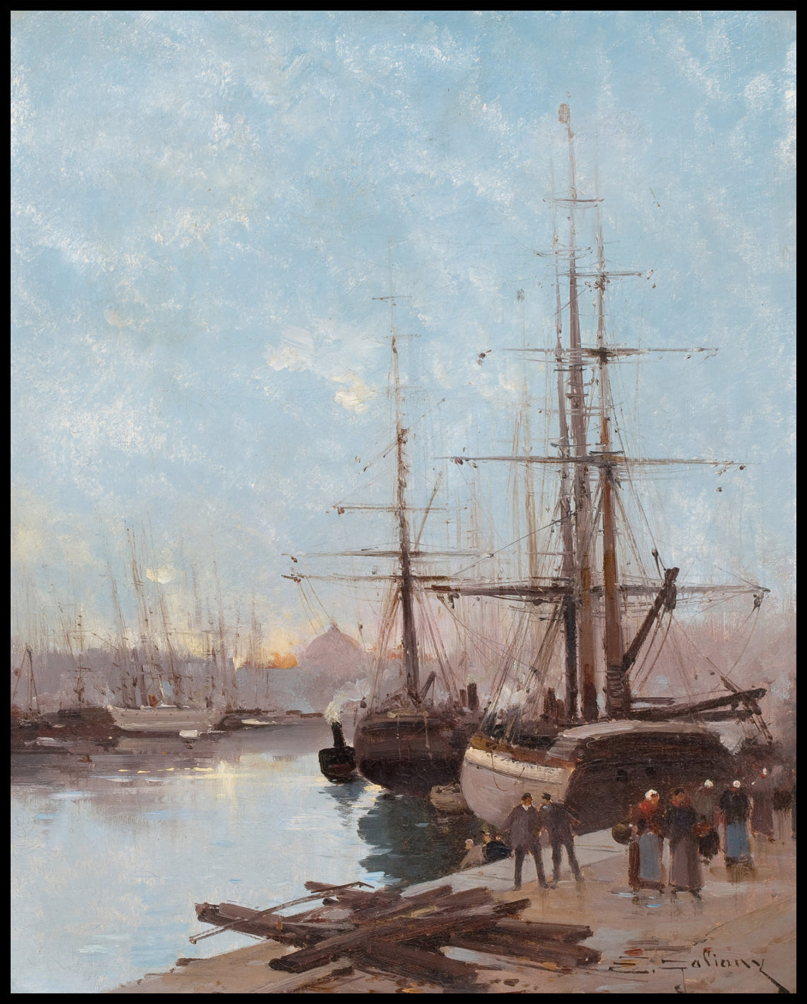 Harbor Scene